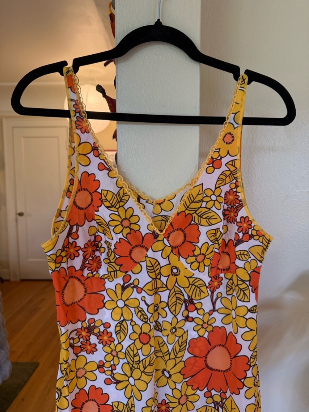 Vintage 70s Floral Nightgown - Picture 2 of 11